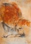 21x15cm, pencil, acrylic, paste on paper, 2011